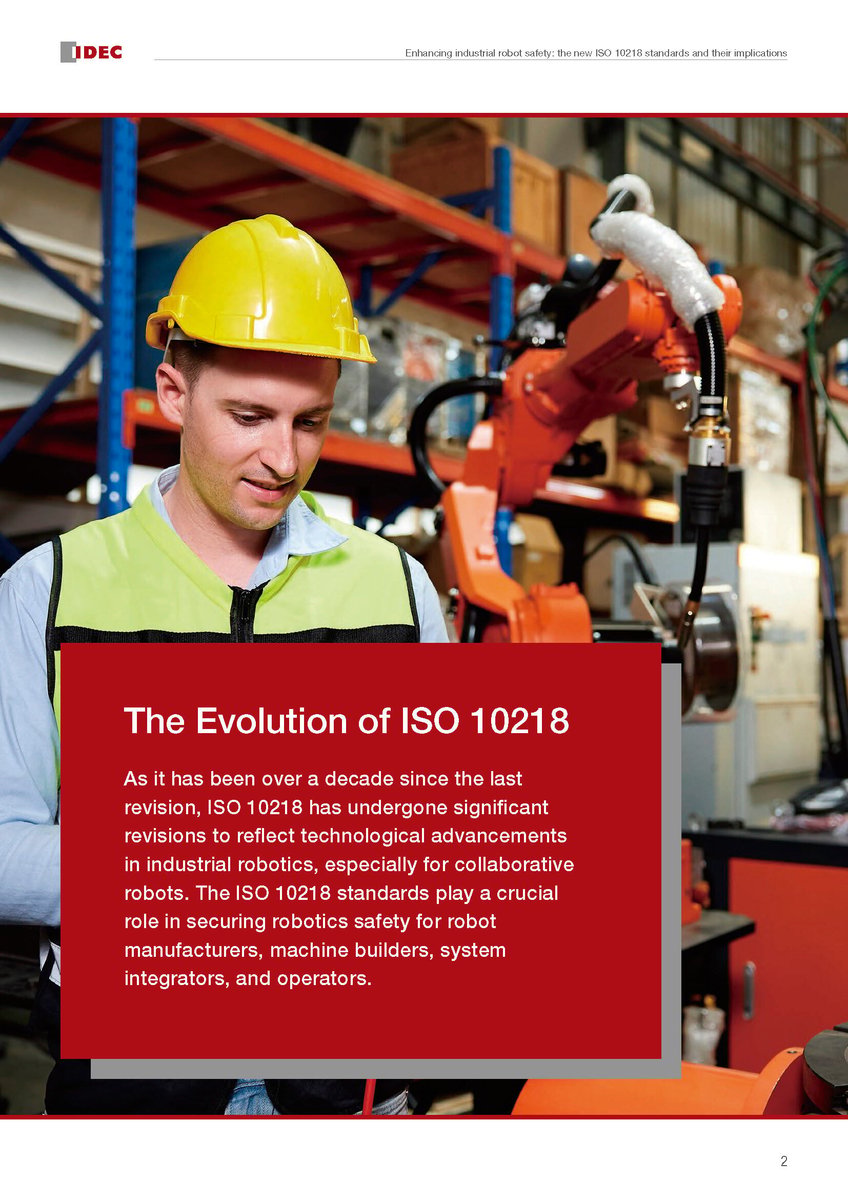 IDEC s ISO 10218 White Paper Download Now Idec s iso 10218 white paper download now